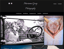 Tablet Screenshot of mariannegreig.com